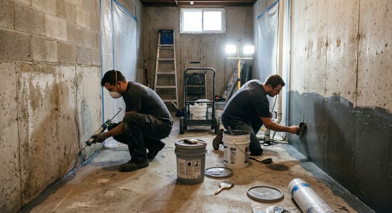 Basement Sealing Service in Sarasota, FL
