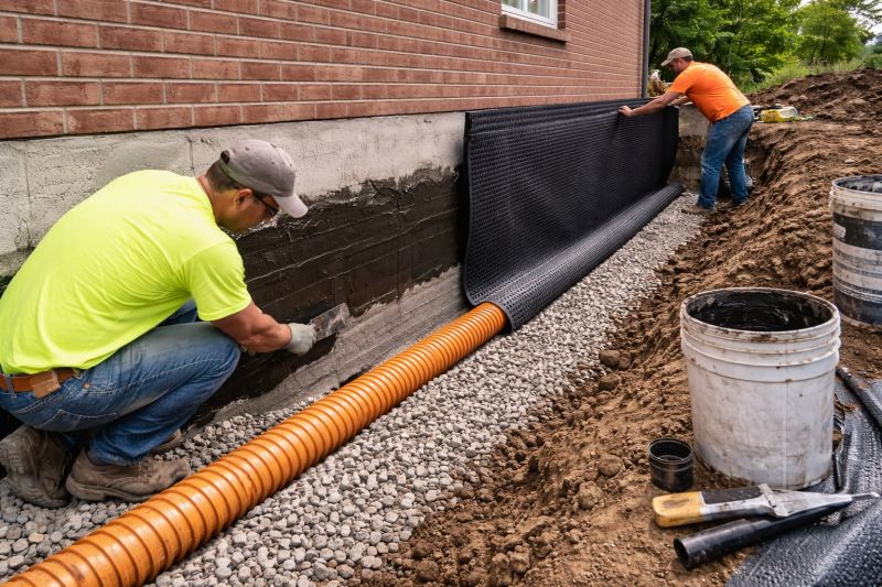 Basement Seepage Repair in Fredericksburg, VA