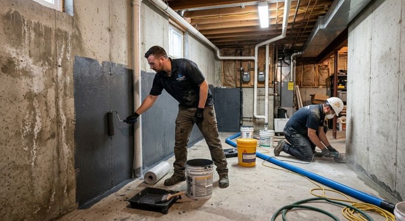 Basement Walls Waterproofing in Birmingham, AL