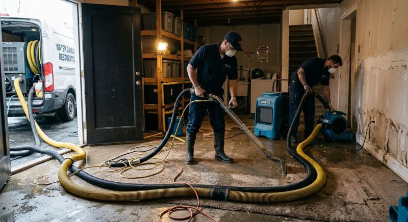 Basement Water Extraction in Phoenix, AZ
