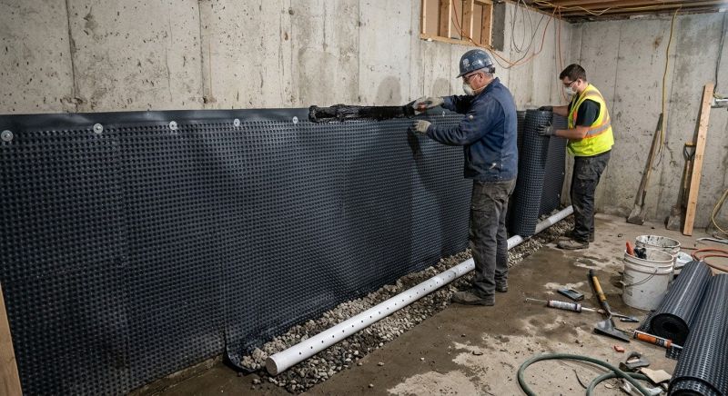 Basement Waterproofing in Fredericksburg, VA