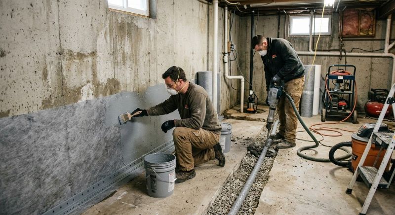 Cellar Waterproofing in Fort Collins, CO