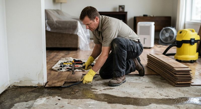 Flood Damage Cleanup in Mesa, AZ