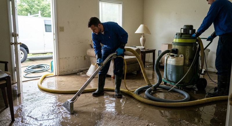 Flood Damage Cleanup in Gilbert, AZ