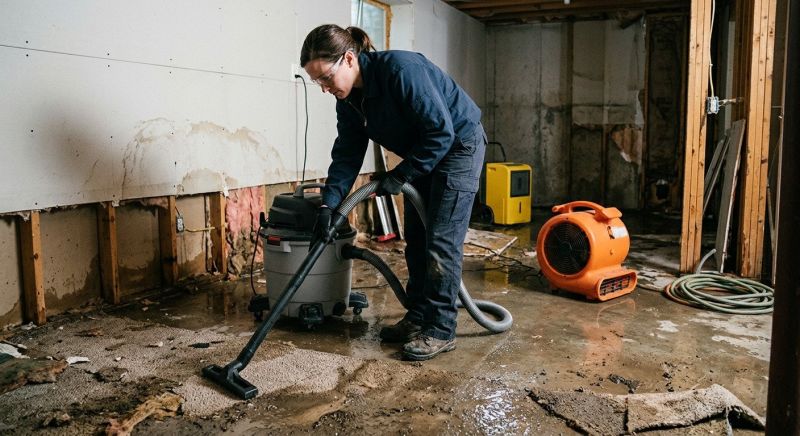 Flooded Basement Cleanup in Scottsdale, AZ