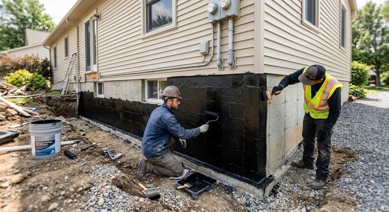 Foundation Waterproofing in Greenville, SC