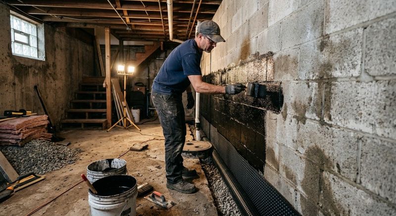 Wall Waterproofing in Fort Wayne, IN