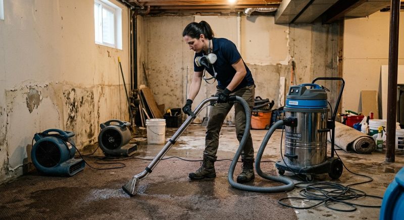 Water Damage Cleanup in Gilbert, AZ