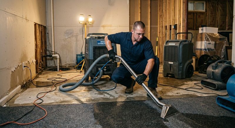 Water Damage Cleanup in Gilbert, AZ